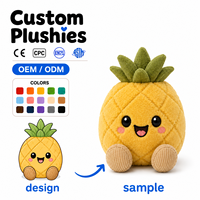 Peluche Avocat Personnalisée Fabricant OEM ODM Mignonne Poupée Fruit en Peluche Douce Personnalisable Service Faible MOQ