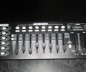 DMX192 라이트 컨트롤러 무대 DMX512 라이트 콘솔 DJ 조광기
