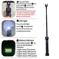 Dispositif de défense électrique OEM&ODM à télécommande, rechargeable et extensible, pour l'éloignement du bétail