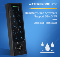 Lector Wiegand IP66 Resistente al Agua RFID 125KHz 13.56Mhz Teclado Táctil Sistema de Control de Acceso a Puertas con Wifi Tuya
