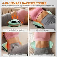 Appareils de décompression lombaire, masseur électrique pour le dos, étireur de colonne vertébrale, airbag, compresse chaude, vibration, massage du dos