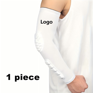 Protector de Codo de EVA con Diseño de Panal de Abeja, Antideslizante, de Silicona, Transpirable, con Compresión, para Baloncesto, Fútbol, Ciclismo, para Hombres y Mujeres, Personalizable - Product Image 1