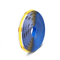 Strip LED USB COB dengan Sakelar Tiga Tombol 5V Lebar 8mm IP20 Strip Pencahayaan TV untuk Pencahayaan Latar Belakang Ambient dengan Masa Pakai 30.000 Jam.
