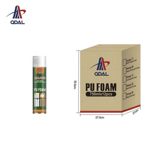 B1 B2 난연성 확장 폴리 우레탄 폼 단단한 코킹 단열 건물 옥상 건설 실란트 스프레이 PU 폼 - Product Image 1