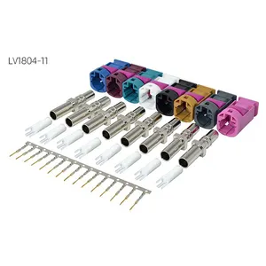 Cable de transmisión de alta velocidad, conector automático de 4 pines lvds a 6 pines lvds