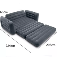 Canapé-Lit Gonflable Multifonction Personnalisé OEM, Chaise Longue Canapé pour Voyage et Plage