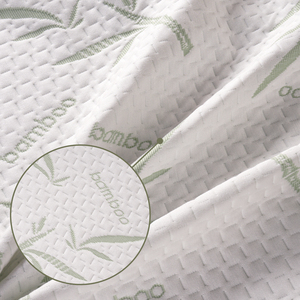 Sábana Ajustable de Bambú <span class=keywords><strong>para</strong></span> Cuna, con Diseño Jacquard 3D, Capa de Aire Espaciadora, Tejido Elástico, Funda de Colchón <span class=keywords><strong>para</strong></span> Bebé, Suave, Transpirable e Impermeable - Product Image 2