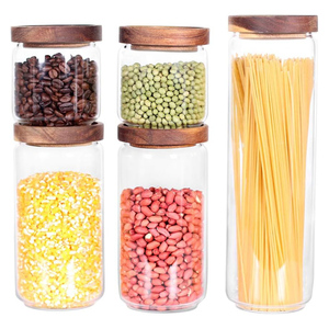 Bocaux en verre en gros pour le stockage de pâtes, de thé, d'épices, de noix et pour l'organisation du garde-manger - Product Image 1