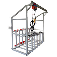 Máquina para Hacer Rollos de Papel Higiénico Yunchang 20-100, Cortadora Multicuchilla, Control PLC Mitsubishi, 1-30m/min