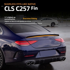 Alerón Trasero Superior de Fibra de Carbono ABS para CLS260 300 350 C257 AMG 2018+, Estilo de Alerón Trasero de Una Sola Pieza, SKU02 - Product Image 5