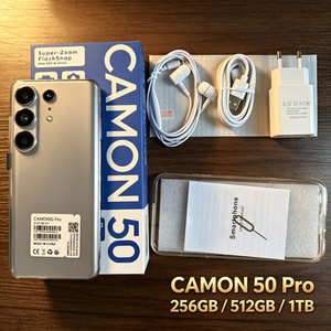 สมาร์ทโฟน Camon 50 Pro & 50 Ultra รุ่นนานาชาติ ใหม่เอี่ยม โทรศัพท์ Deca Core รองรับ CDMA - Product Image 1