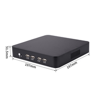 Ordinateur de bureau Openciaw Ai PC 4K Core I3 12e génération I5 12400 I3 12100 USB 3.0 GHz HD DP double écran Win10/11 DDR4 NVME Micro
