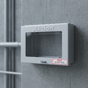 Accion : Boîtier de sécurité VCB blanc avec dispositif de verrouillage, déverrouillage par clé, couvercle d'isolation électrique - Product Image 2