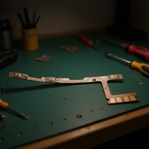 Cavo flessibile per alimentazione e volume LG K40s X430, ricambio originale per la riparazione di telefoni cellulari - Product Image 2