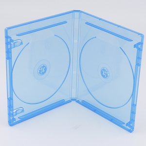 Boîtes de rangement pour CD/DVD Blu-Ray SUNSHING écologiques en PP de 14 mm, fines, double disque, super transparentes, en plastique, pour jeux - Product Image 3