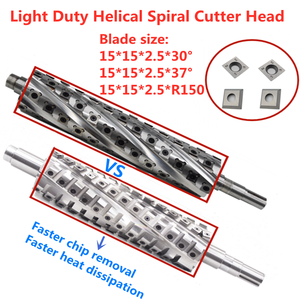 Dehuai Herramientas para Trabajar la Madera, Cabezal de Corte Helicoidal Personalizado para Trabajos Ligeros y Pesados, Fabricación de Cabezales de Corte en Espiral - Product Image 4