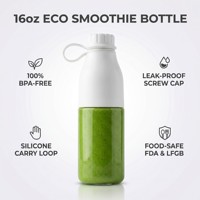 Bouteille shaker à protéines Tritan avec couvercle en forme de pétale et poignée. Sans BPA. Étanche aux fuites. Paroi extra épaisse. Pour la course à pied en salle de sport et en extérieur.