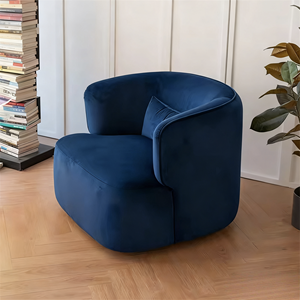 Moderner Nordischer Einzelpersonen-Freizeitstuhl Leichter Luxus-Akzentstuhl Wohnmöbel Freizeitstuhl - Product Image 2