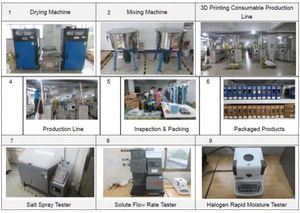 ไส้หลอดพลาสติกพิมพ์3D 1กก. วัสดุสิ้นเปลืองสำหรับมืออาชีพ - Product Image 5