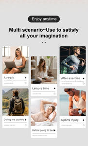 Masajeador de Rodilla Eléctrico con Vibración y Calor para Alivio del Dolor, Dispositivo de Terapia para Uso Doméstico, Masajeador de Rodilla Portátil - Product Image 3