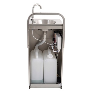 Fregadero Portátil de Acero Inoxidable para Cocina, Estación de Lavado de Manos Portátil, Lavabo para Cocina Exterior - Product Image 3