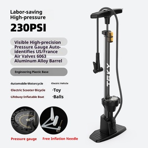 <span class=keywords><strong>Pompe</strong></span> <span class=keywords><strong>à</strong></span> <span class=keywords><strong>vélo</strong></span> en aluminium Manomètre <span class=keywords><strong>Pompe</strong></span> manuelle <span class=keywords><strong>à</strong></span> haute pression pour vélos électriques <span class=keywords><strong>Pompe</strong></span> portable <span class=keywords><strong>à</strong></span> <span class=keywords><strong>pied</strong></span> - Product Image 6