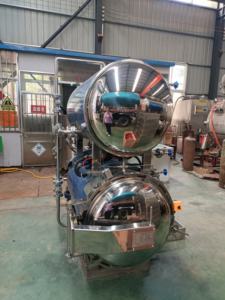 Macchina per sterilizzare la macchina per la sterilizzazione della data di spruzzo commerciale per l'industria alimentare di calore autoclave - Product Image 4