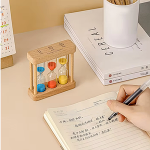 Timer a Clessidra in Legno da 1/3/5 Minuti, Creativo, per Decorazione Casa, Utensili da Cucina, Regalo - Ingrosso Fabbrica - Product Image 5