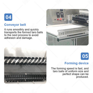 Hnoc เครื่องทำฟองชานมไข่มุกทาโร่เครื่องทำมันสำปะหลังทรงกลม - Product Image 4