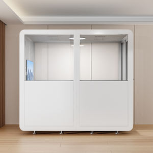 Cabina de reunión de oficina silenciosa insonorizada, cabina de teléfono con aislamiento de ruido, cabinas de <span class=keywords><strong>estudio</strong></span> de grabación - Product Image 4