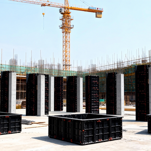 Système de coffrage de colonne réglable, moule de pilier, système de gabarit, coffrage en plastique pour béton - Product Image 4