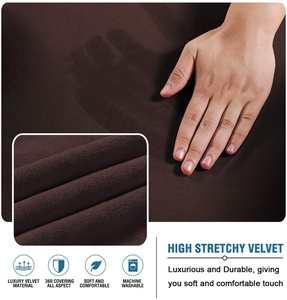 Set di Copridivani Elastici a Forma di L <span class=keywords><strong>per</strong></span> Divano a 7 Posti con Copertura <span class=keywords><strong>per</strong></span> Seduta Angolare - Product Image 5