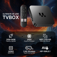 TV Box Y1 Android 16 S905 Quad Core con Streaming 6K