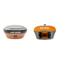 Rover GNSS RTK NEWDI N9 Akurasi Tinggi dengan AR Visual Stakeout dan Set Basis M2 untuk Instrumen Survei Teknik Konstruksi