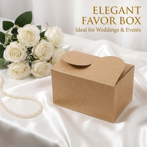 Scatole per Imballaggio Biscotti in Carta Kraft Riciclabile con MOQ Basso, Piccole Scatole Regalo per <span class=keywords><strong>Pasticceria</strong></span>, Dolci e Cioccolato - Product Image 5