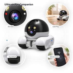 Robot Monitor Inteligente para Mascotas con Cámara HD 1080P, WiFi, 4G y Control Remoto por Aplicación - Product Image 4