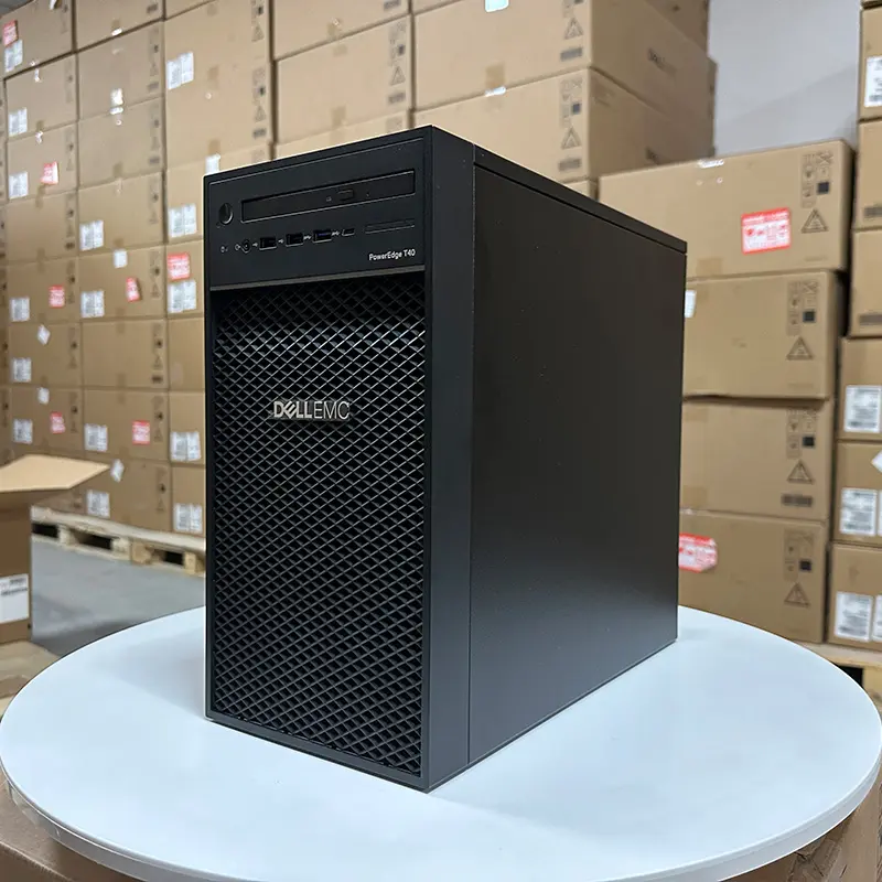 Оригинальный Новый Сервер Dell T40 Intel Xeon E-2224G Dell PowerEdge T40 Tower для Dell