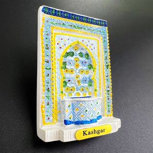 Imán Decorativo 3D para Refrigerador con Diseño de <span class=keywords><strong>Kashgar</strong></span> - Adhesivo para Refrigerador con Patrón Intrincado, Recuerdo de Viaje, Decoración del Hogar - Product Image 2