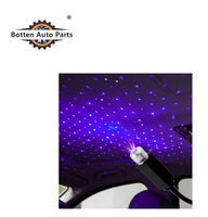 Projecteur LED USB pour toit de voiture Avalon et décoration intérieure, lumière d'ambiance nocturne réglable, couleur rouge, 5V, vente en gros