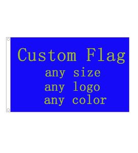 3x5 cờ tùy chỉnh quảng cáo thể thao trang trí xe công ty in logo bay biểu ngữ tùy chỉnh cờ - Product Image 1