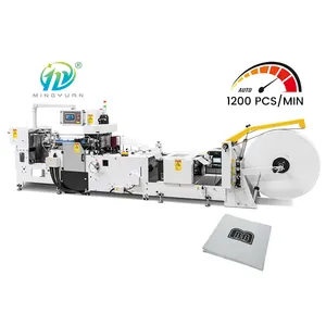1200pcs/min Factory Toilet Tissue Paper Making Machine paper processing machinery paper folding machine