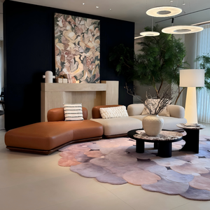 Conjunto de Sofá Modular de Tela - Elegante Sofá Combinado Tamaño Queen para la Esquina de una Sala de Estar Moderna y Sencilla - Product Image 2