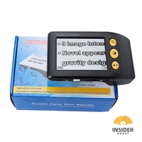 3.5 Inch Digital Magnifier with 3.5'' LCD Screen Low Vision Aid 2x-25x Zoom Video Magnifier