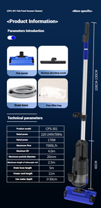 SUNSUN CPS-301 Poderosa sucção alta eficiência fishpond Piscina esgoto sucção <span class=keywords><strong>Cleaner</strong></span>