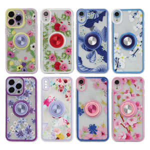 Étui de téléphone portable avec protection d'écran Mica 9D 21D pour <span class=keywords><strong>iPhone</strong></span> 14 <span class=keywords><strong>Plus</strong></span> Fundas Para Celular Con Anillo Protector Coque arrière - Product Image 1
