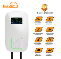 DIBOEV GB/T 22KW équilibrage de charge dynamique Wallbox nouvelle condition EV chargeur maison voiture électrique Station de charge CCS vente en gros
