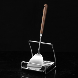 Stainless Steel Pot <b>Lid</b> Rack With Base Multi Function Kitchen Organizer For Spatula <b>Wok</b> Holder Cutting Board Storage Tray - Product Image 1