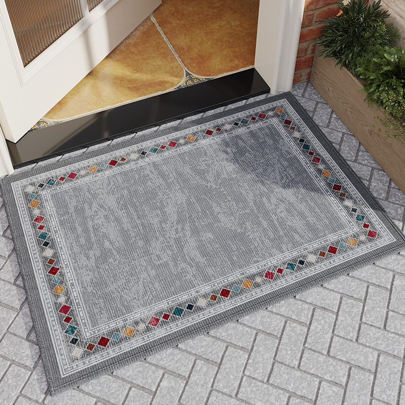 พื้นยางกำมะหยี่ผ้าฝ้ายไม้ไผ่ - Grant Grey