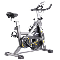 Offre Spéciale Vélo de Spinning Commercial Unisexe pour Salle de Sport, Vélo Stationnaire avec Volant d'Inertie 6kg, Vélos de Cyclisme d'Intérieur pour Fitness à Domicile