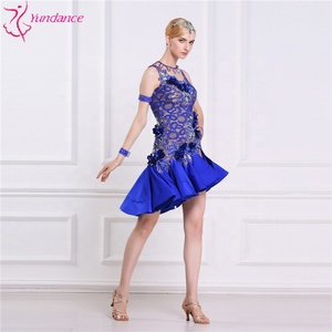 L-16145 baile latino adulto disfraces trajes mujer rumba corrida de toros <span class=keywords><strong>la</strong></span> competencia de baile vestido de baile latino - Product Image 5